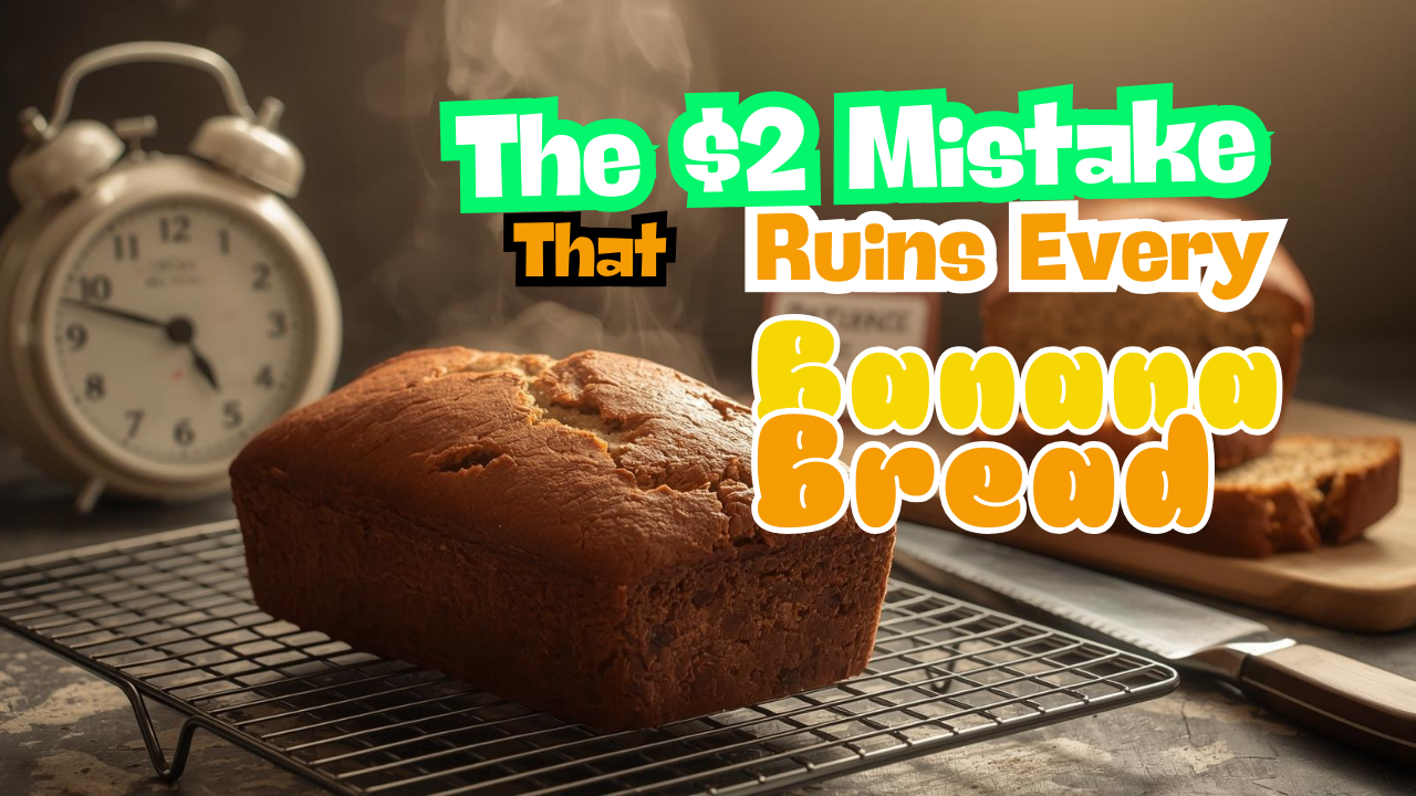 7 Banana Bread Mistakes That Turn Your Kitchen Dreams Into Dense, Dry Disasters
