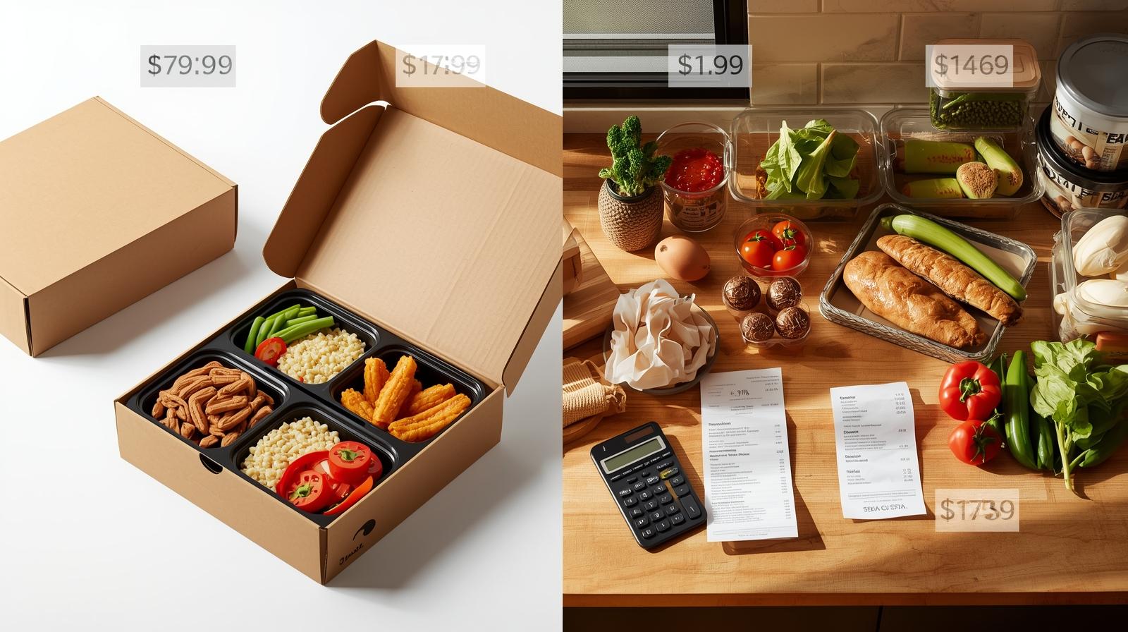 MEAL DELIVERY SERVICES VS DIY PREP: COMPLETE COMPARISON