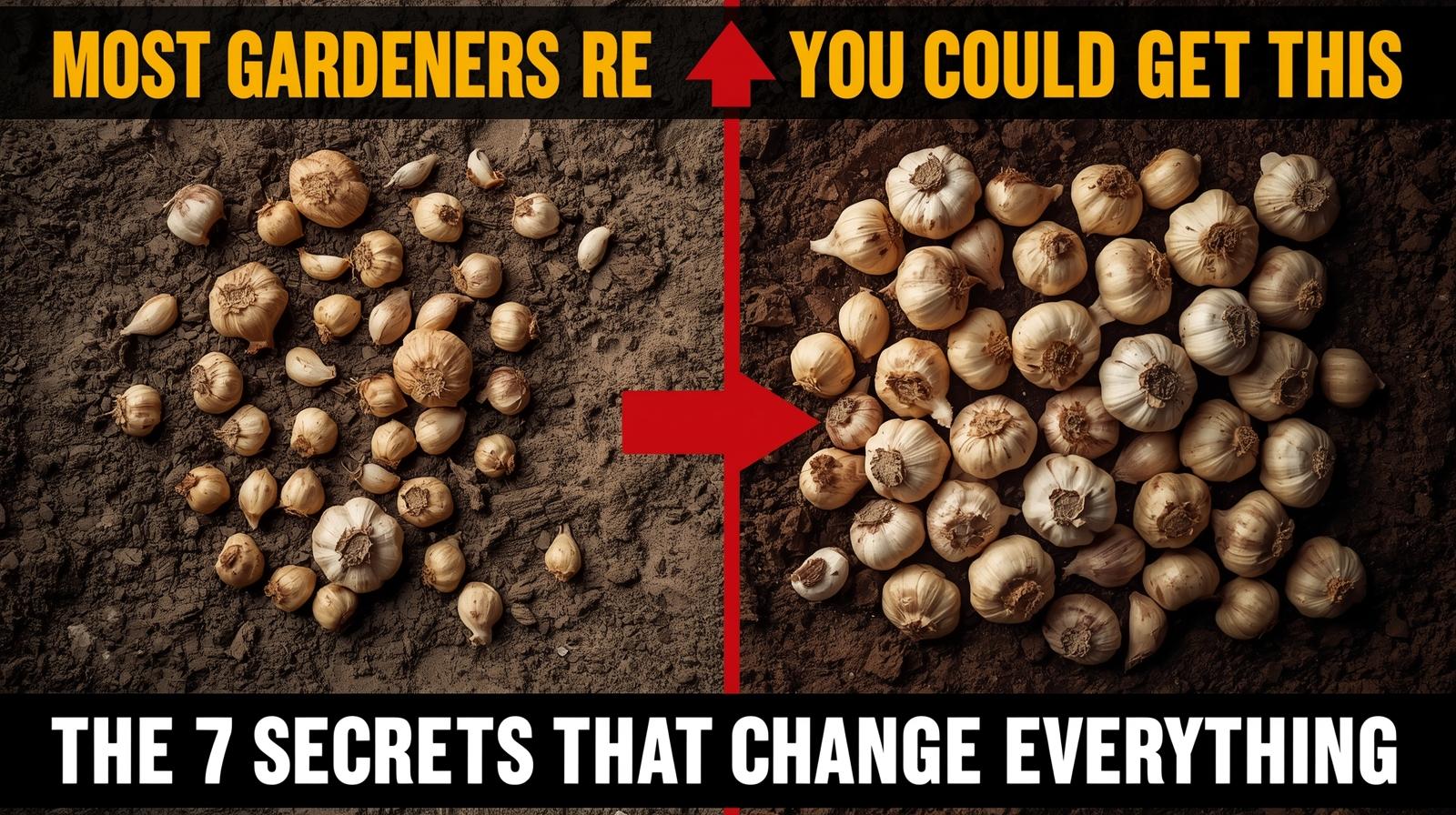 7 Garlic Planting Secrets That Triple Your Harvest (Even Complete Beginners Get This Wrong)